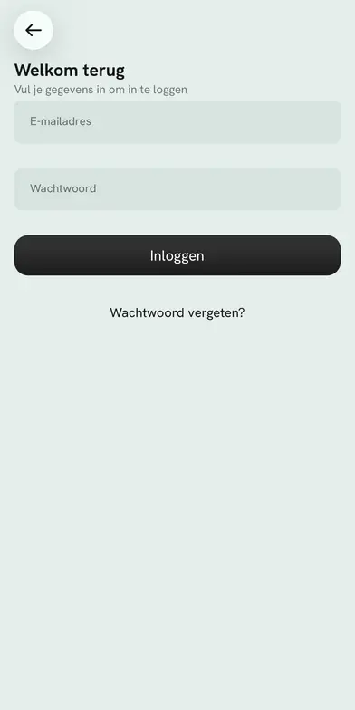 Inloggen in de bsport-app