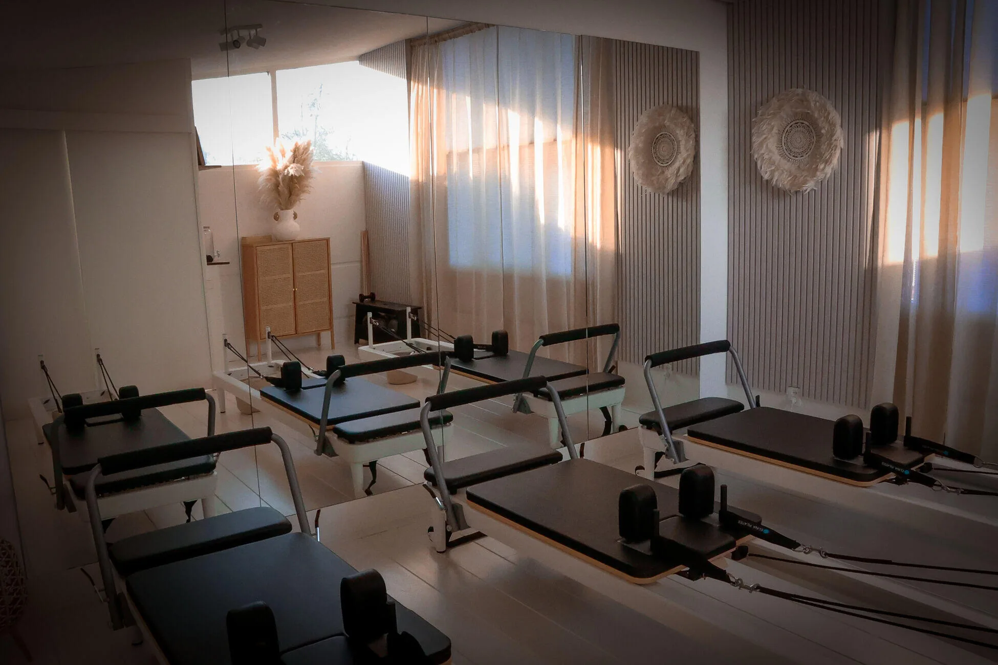 De boutique reformer studio van Pilates by Gladys in Diemen-Noord